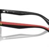 Ray-Ban RB4393M Black On Rubber Red / Grey Mir Gradient Polar