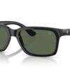 Ray-Ban RB4393M Black On Rubber Black / Dark Green