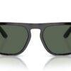 Ray-Ban RB4407 Negro Transparente Negro / Verde Oscuro