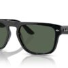 Ray-Ban RB4407 Negro Transparente Negro / Verde Oscuro