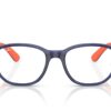 Ray-Ban Kids RY-1619 Transp Blue On Rubber Orange