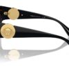 Versace VE4452 Svart / Mörkgrå