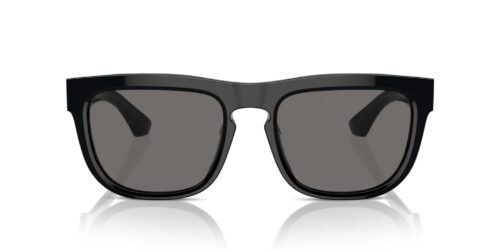 412181 - Top Black On Vintage Check frame / Dark Grey Polarized lenses