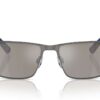 Polo Ralph Lauren PH3155 Grigio Chiaro Specchio Argento