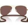 Ray-Ban Kids Junior Aviator RJ9506S Brown Mirror Silver