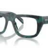 Prada  PRA17V Emerald Marble Frame