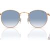 Ray-Ban Round Metal RB3447 Clear & Blue