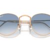 Ray-Ban Round Metal RB3447 Clear & Blue
