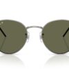 Ray-Ban Round Reverse RBR0103S Polar Donkergroen