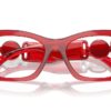 Versace  VE3367U Red Transparent Frame