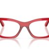 Versace  VE3367U Red Transparent Frame