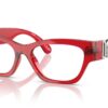 Versace  VE3367U Red Transparent Frame