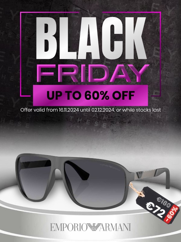 Black Friday up to 60% Off on Sunglasses and optical frrames