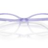 Armani Exchange  AX3053 Shiny Lilac Gradient Crystal Frame
