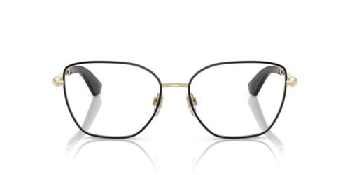 Burberry  BE1390 Light Gold With Black Rim Frame