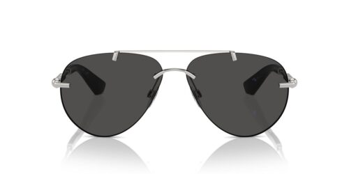 100587 - Silver frame / DARK GREY lenses