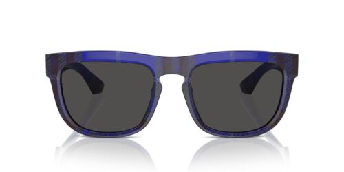 411487 - Check Blue frame / DARK GREY lenses