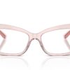 Dolce & Gabbana  DG3375B Transparent Rose Frame
