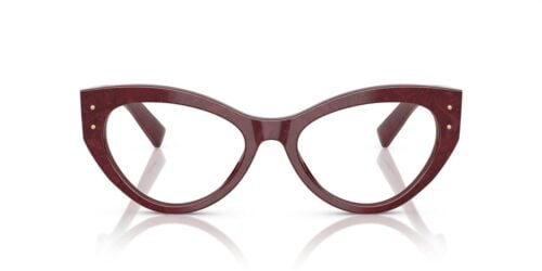 Dolce & Gabbana  DG3403 Bordeaux Lace Frame