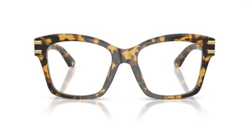 3330 - Yellow Havana frame / Clear lenses
