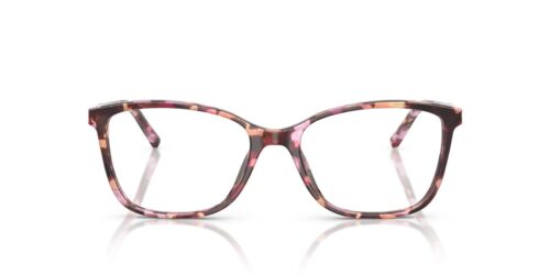 3440 - Havana Pink Pearl frame / Clear lenses