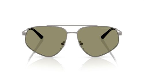 30032A - Matte Gunmetal frame / Green lenses