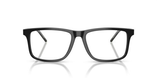 5017 - Shiny Black frame / Clear lenses
