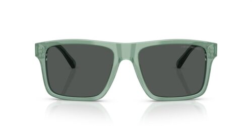 617687 - Iridescent Green frame / Smoke lenses