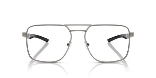 104 - Gunmetal-stel / Klare glas