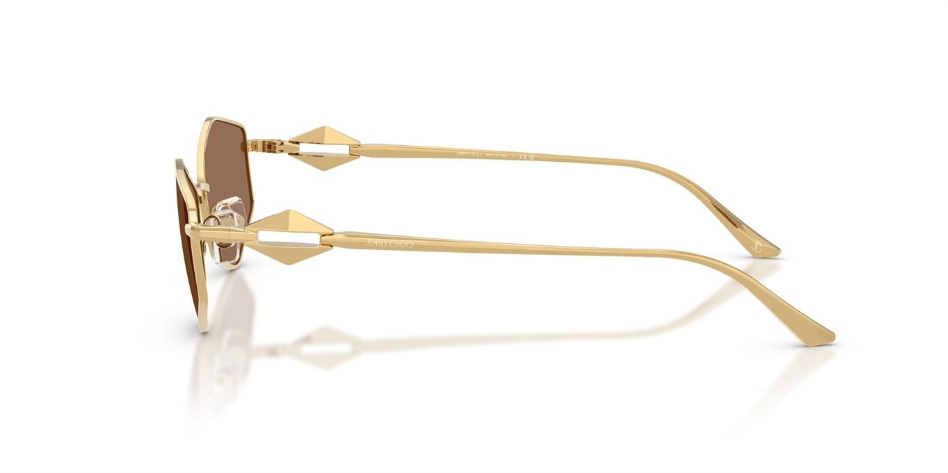 Jimmy Choo JC4017 Marrom Escuro • EyeWearThese.com