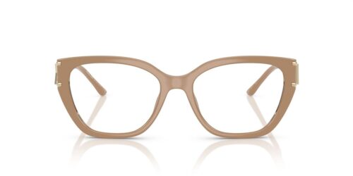 3555 - Camel frame / Clear lenses
