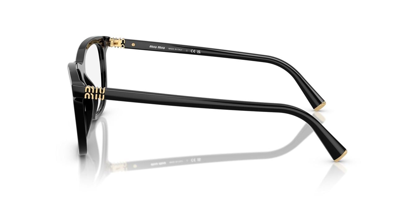 Miu Miu MU01WV Black Frame • EyeWearThese.com Miu Miu MU01WV Black Frame • EyeWearThese.com