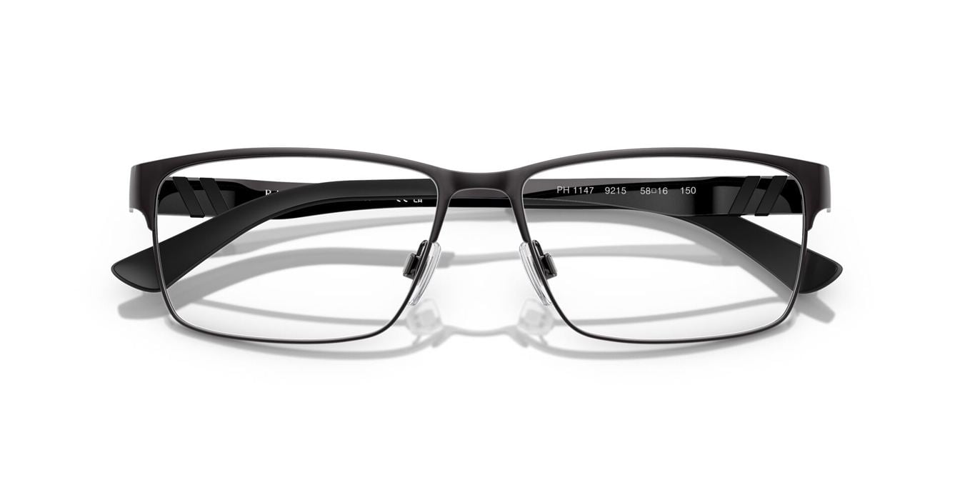 Polo Ralph Lauren PH1147 Shiny Dark Gunmetal Frame •