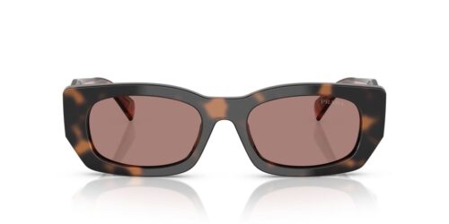 23A60B - Monture écaille mauve / Verres marron clair