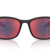 Prada Sport  PSA08S Dark Grey Mirror Blue/Red