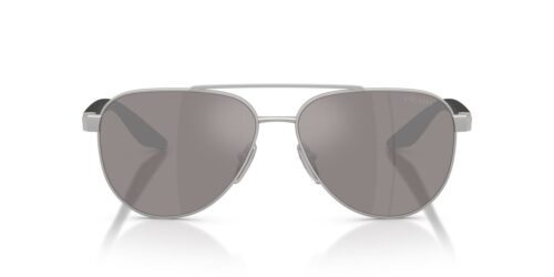 18X80I - Matte Grey frame / Purple Brown Mirror Silver lenses