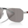 Prada Sport  PSA53S Purple Brown Mirror Silver