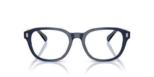 6059 - Shiny Opalescent Blue frame / Clear lenses