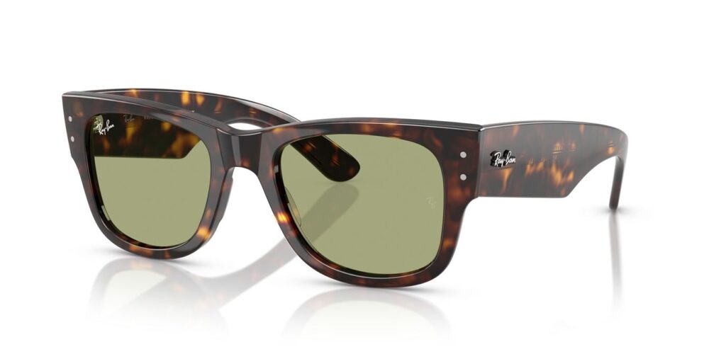 Ray-Ban Mega Wayfarer RB0840S fľaškovo zelené