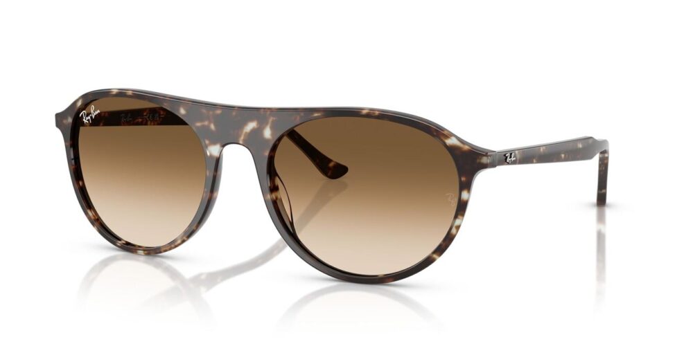 Ray-Ban RB2215 Čiré gradientní hnědé