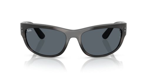 1404R5 - Striped Gray frame / Blue lenses