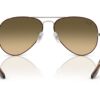 Ray-Ban Aviator RB3025 Brown Vintage Gradient Black