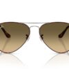 Ray-Ban Aviator RB3025 Brown Vintage Gradient Black