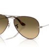 Ray-Ban Aviator RB3025 Brown Vintage Gradient Black
