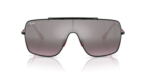Ray-Ban RB3697M Violett verspiegelt Gradient Silber