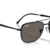Ray-Ban RB3755 tummanharmaat aurinkolasit