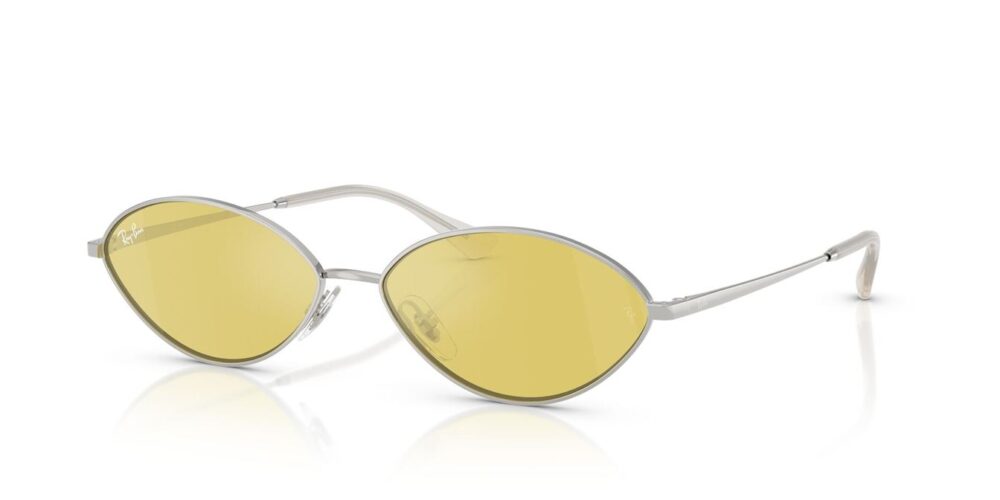 Ray-Ban Kai RB3757 Žluté zrcadlové zábleskové zlato