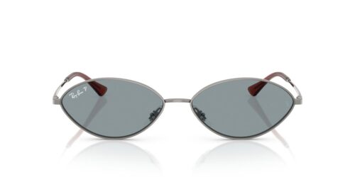 004/2V - Gunmetal frame / Azure lenses