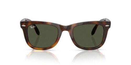710/31 - Havana frame / Green lenses