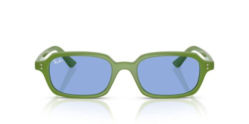 681080 - Cloudy Jungle Green frame / Blue lenses